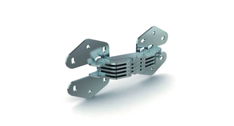 Stainless steel invisible hinges