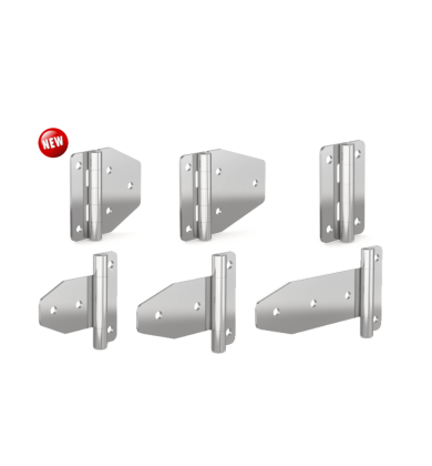 6 verstärkte Scharniere