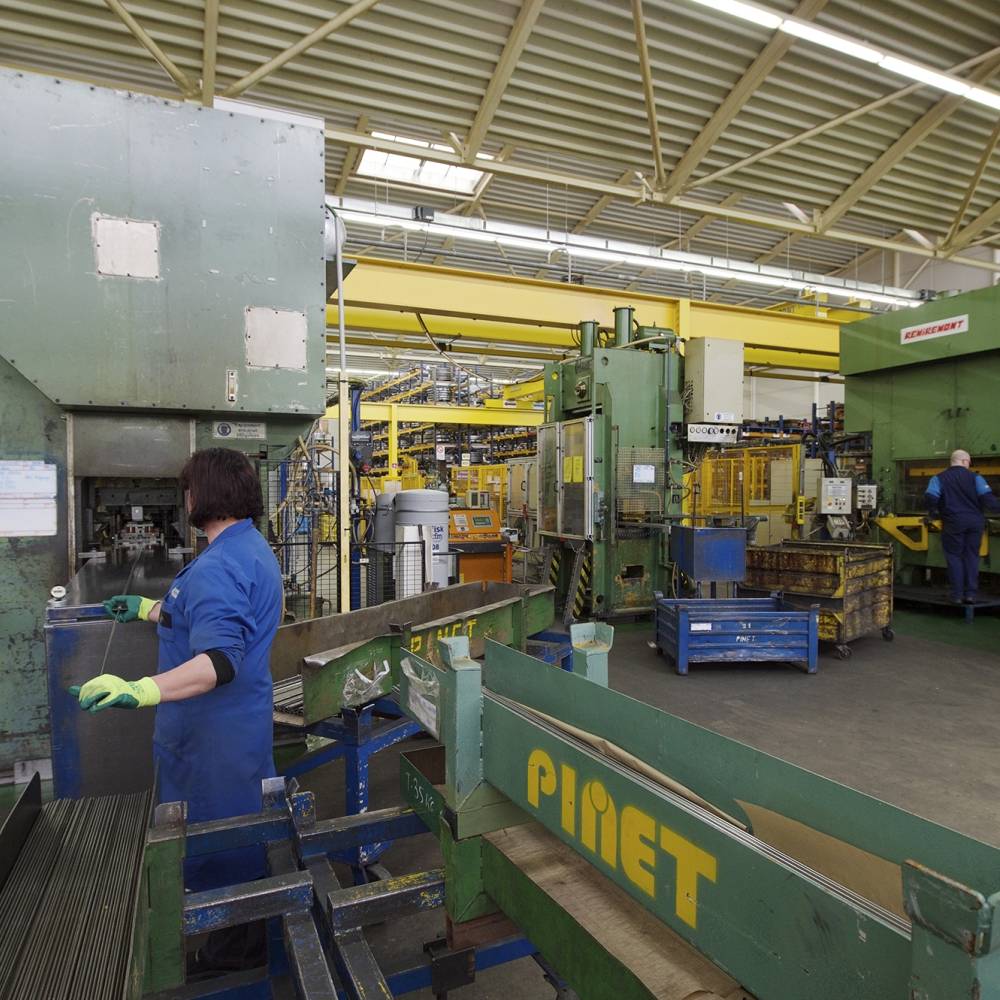 1996<br>Construction d'une usine de production à Chaulnes (Région Hauts-de-France)