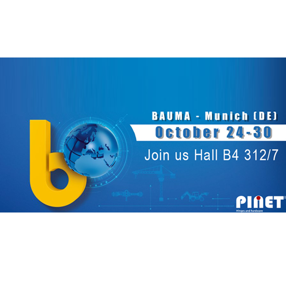 Salon BAUMA à Munich du 24 au 30 octobre 2022 Pinet Industrie