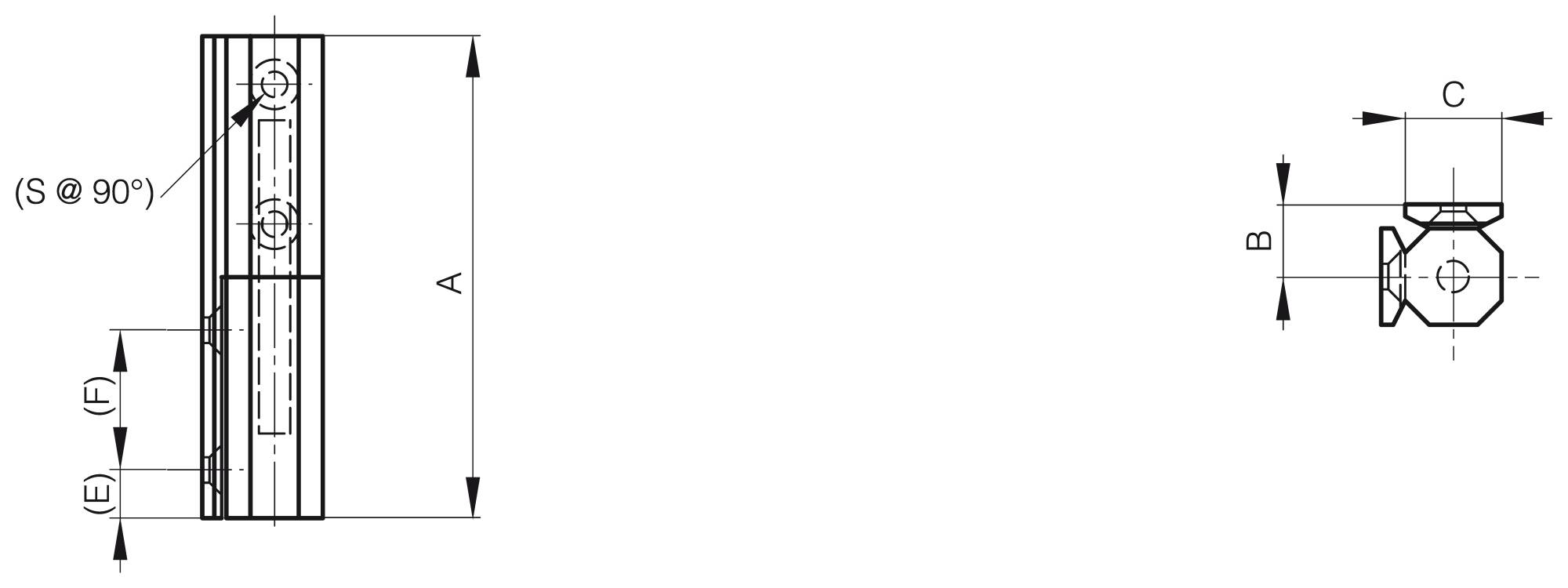 Fitschbänder aus Messing A