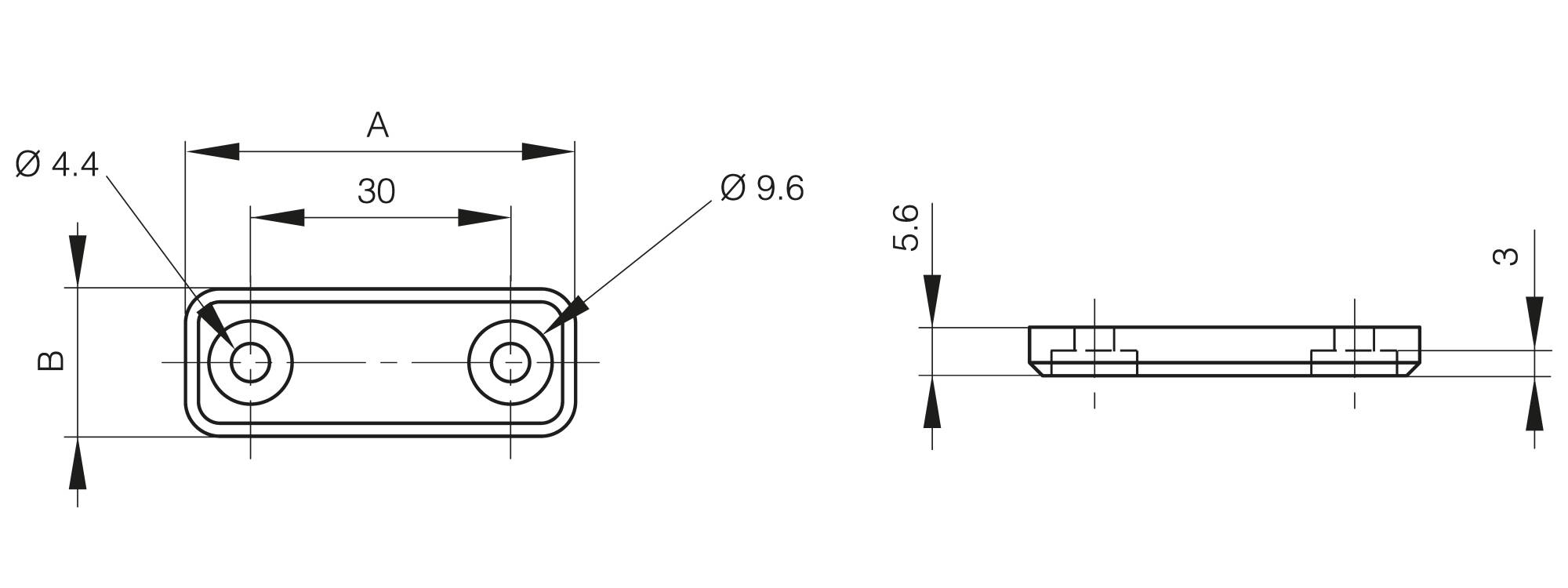 Sealed compact magnetic catch