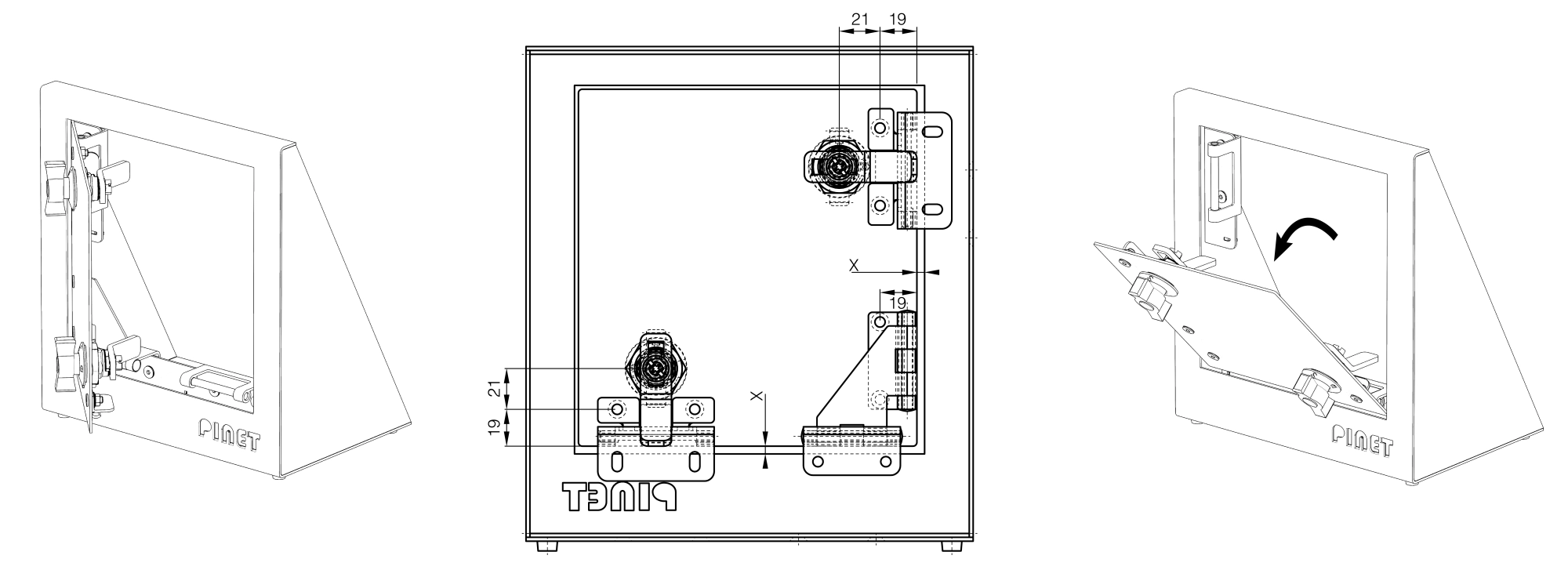2-Achsen-Gelenk - T Turn®