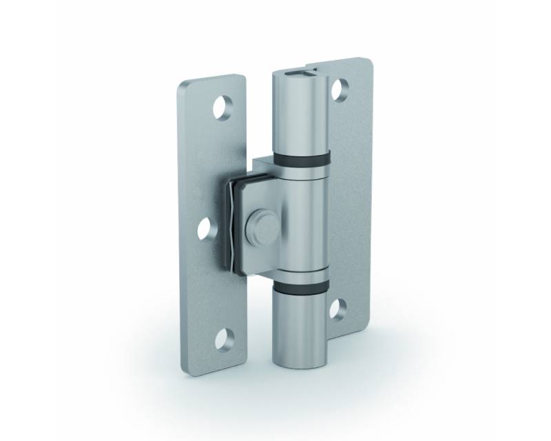 Charnière à friction inox - couple 1.9 N.m