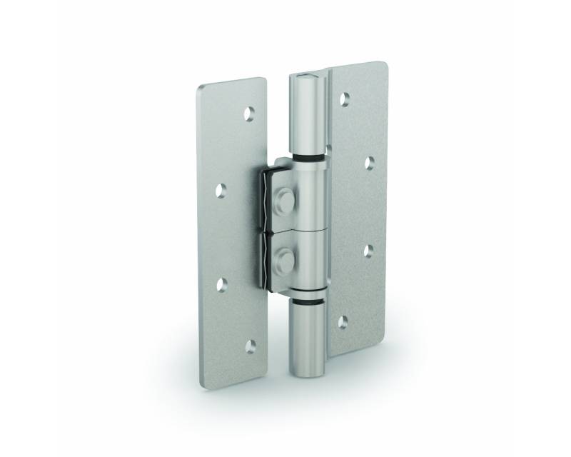 Charnière à friction inox - couple 5.8 N.m