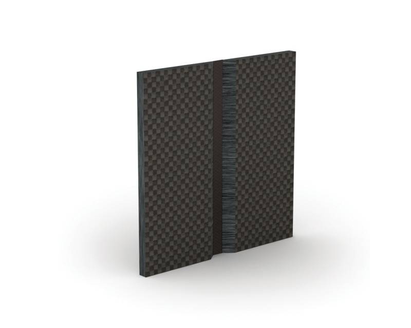 Charnières Carbone Kevlar avec Fibre de verre largeur 50 mm