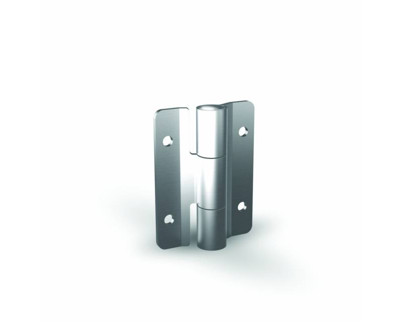 Charnière avec ou sans friction en inox - couple 8 N.m