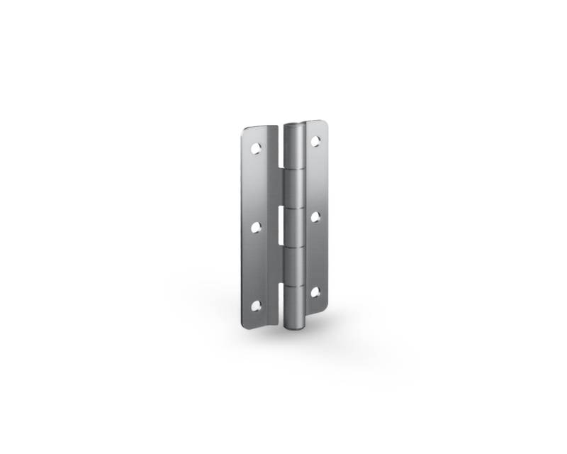Charnière avec ou sans friction en inox - couple 4,5 N.m
