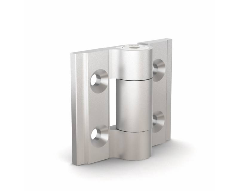 Zinc Alloy 1-31/32 Open Width 2-9/16 Leaf Height 13.0 lbs/in Torque per piece Pack of 1 Satin Chrome Friction Hinge with Hole 