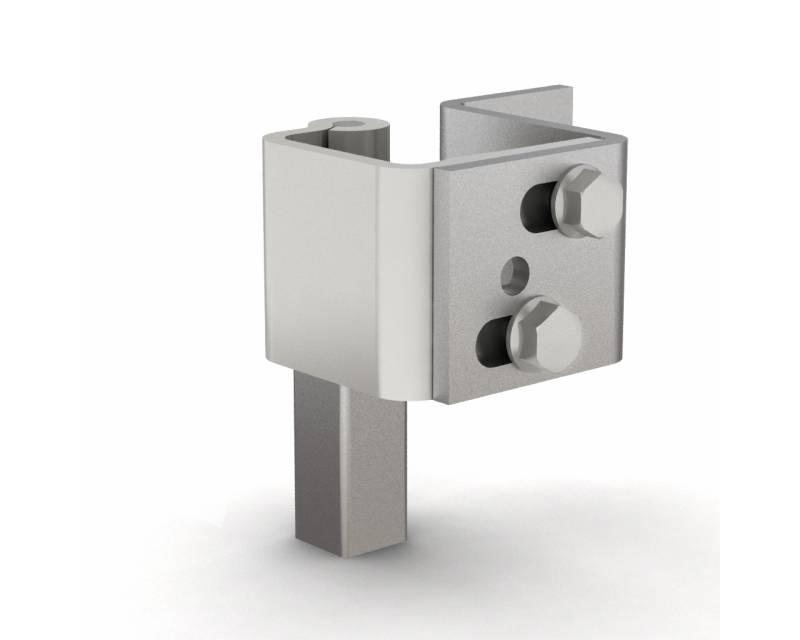 Concealed heavy duty hinge for flush doors - 90° opening