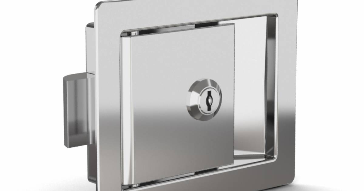 Rectangular Paddle Latch Paddle latches