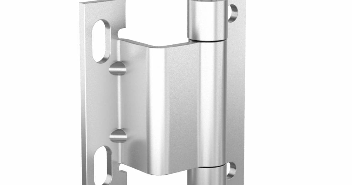 Concealed hinges A 120° opening