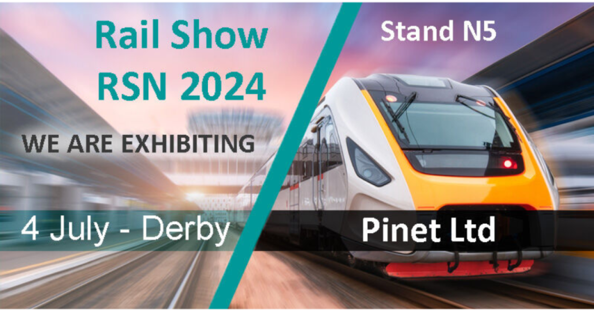 PINET Ltd en el Rolling Stock Networking de Derby el 4 de julio