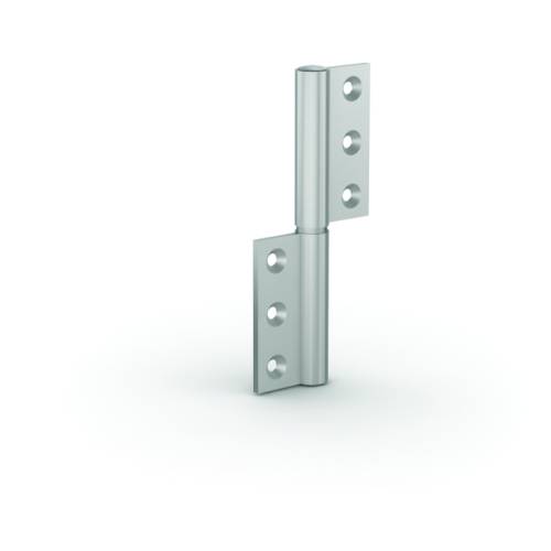 Fiches profil aluminium avec broche inox