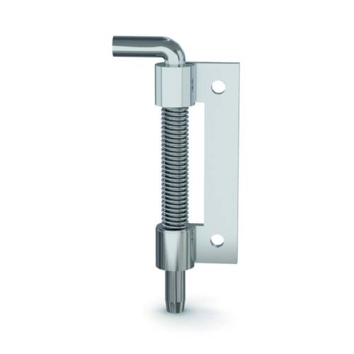  Concealed springloaded pin hinges A