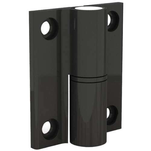 Spring loaded lift-off hinges for light duty applications