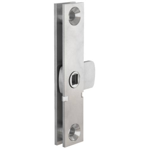 Budget latch - square 6x6 - stainless steel