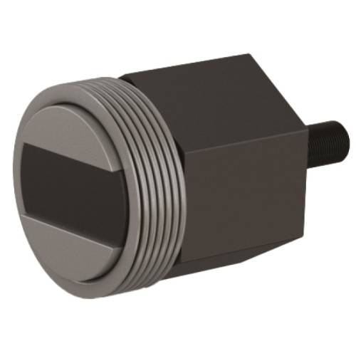 Loqueteau magnétique 63 x 25,5 x 19,5 mm noir 2 pièces - HORNBACH