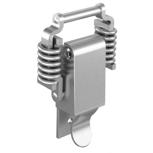 Spring loaded toggle latches without strike - 74 mm