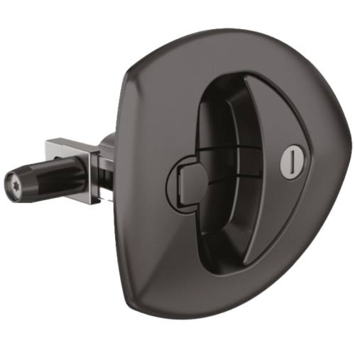 Vector 2 T-handle with mounting bracket - black version with adjustable cam