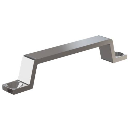 Front mounted grab handle 107 mm - zinc die-cast