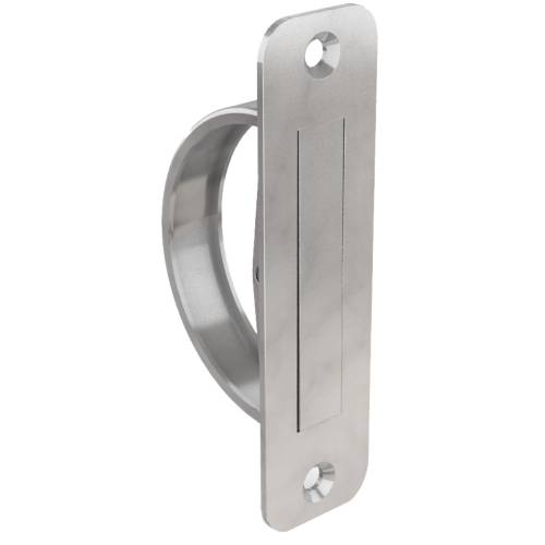 Retractable flush handles in stainless steel