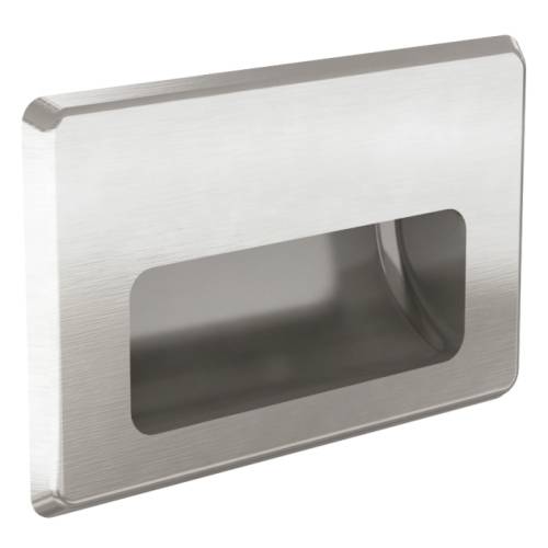 Tirador empotrado atornillable 138 x 88 mm