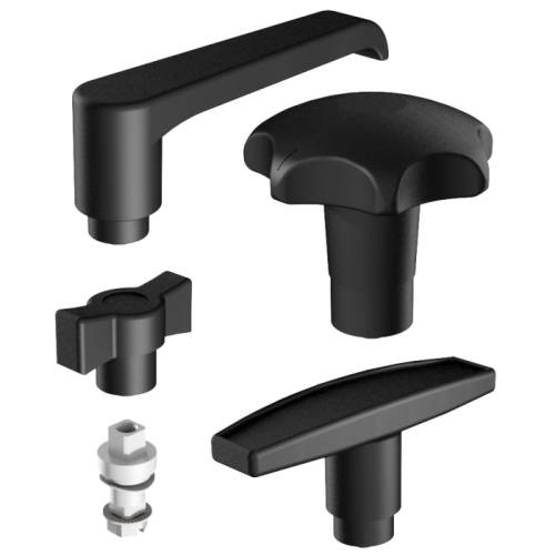 Boutons et poignées pour quart de tour Pr20,1