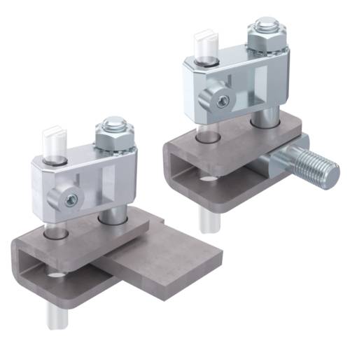 Armature pour portes antidéflagrantes
