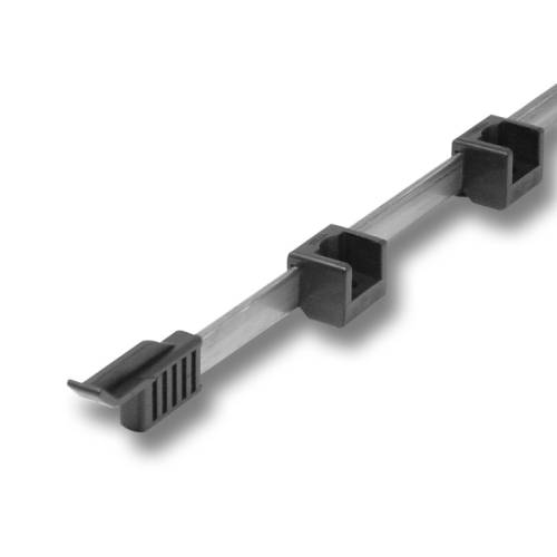 Tringles plates pour embouts à rampe