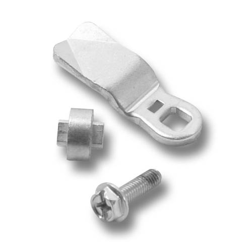 Embout à rampe pour Tringle Plate 