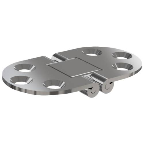 Hinge for marine applications - 38.1 x 71.1 mm