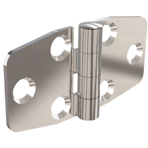 Hinge for marine applications - 36.5 x 76 mm