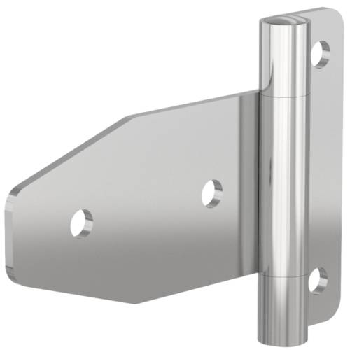 Heavy duty hinge 115 x 155 mm - 3 knuckles