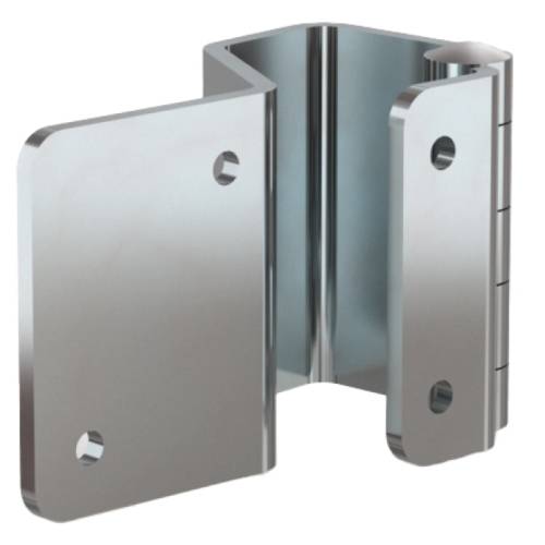 Concealed hinges without spring - 95° opening