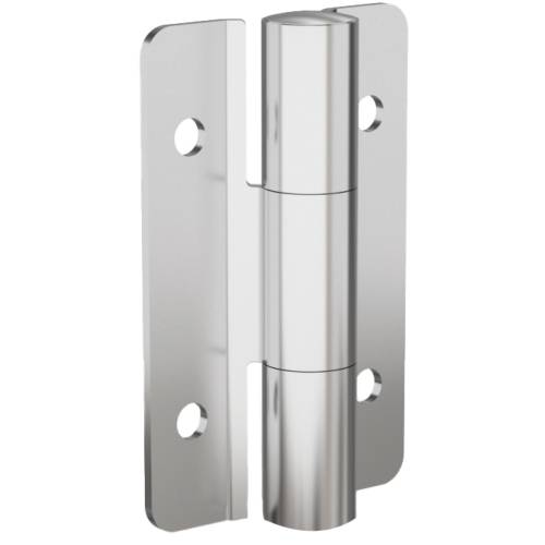 Hinges with or without friction in stainless steel - friction torque 5 N.m