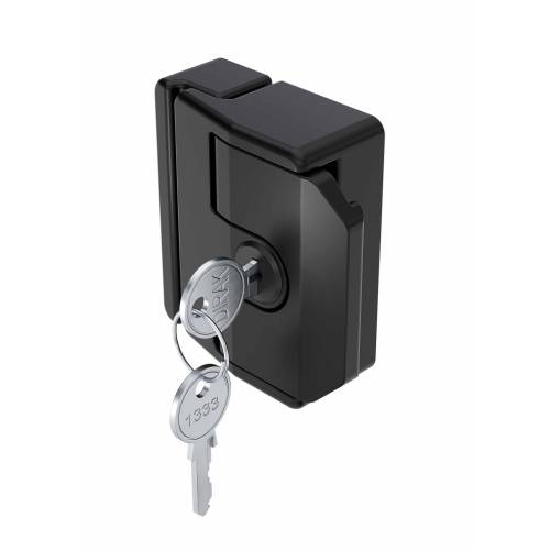 Verrou à claquer pour porte coulissante 