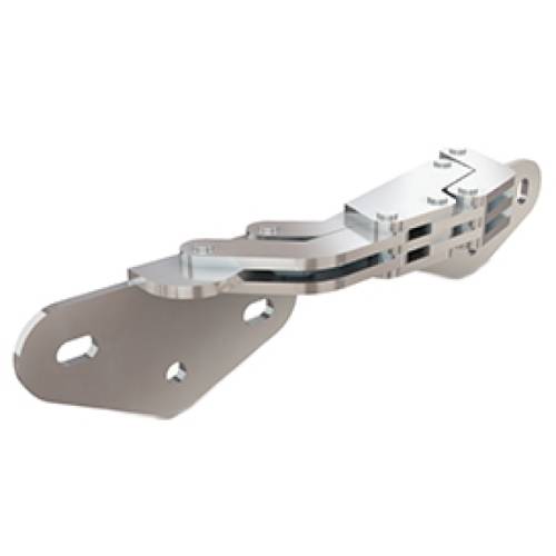 Concealed hinge A - 90° opening
