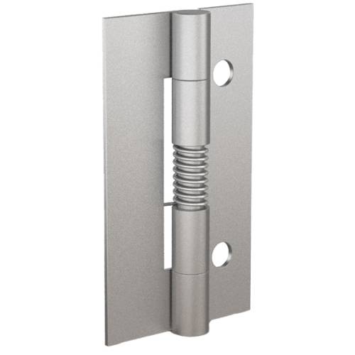 Spring hinges 60 mm long - with 2 holes