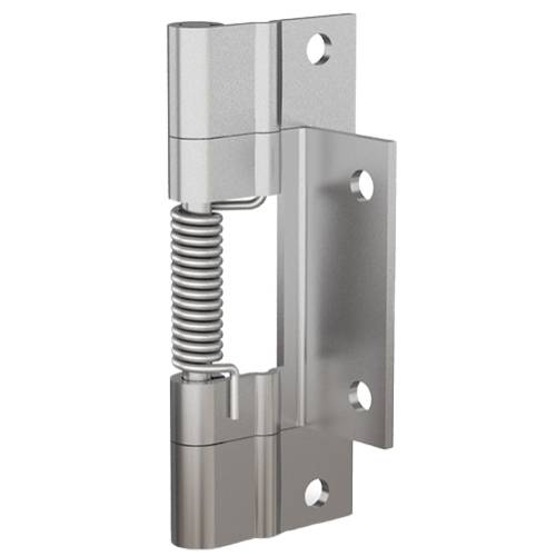 Cranked spring hinge 66 mm long