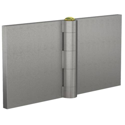 Die-cast steel hinge with removable pin