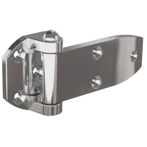 Zinc die-cast chrome plated hinge B