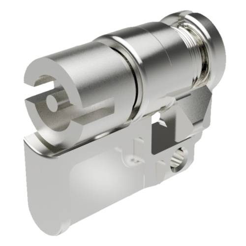 Demi-cylindre en inox 