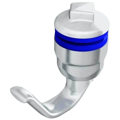 Quart de tour à compression gamme hygiène SW13 Pr20,1 inox