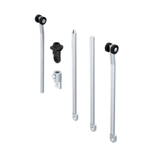 Tringles rondes en inox