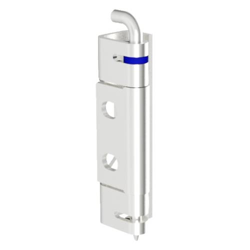 Charnière invisible 120° Pr03 en inox 