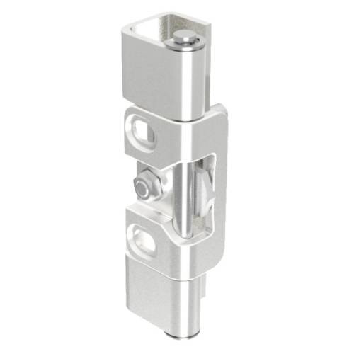 Charnière invisible 120° Pr03 en inox 