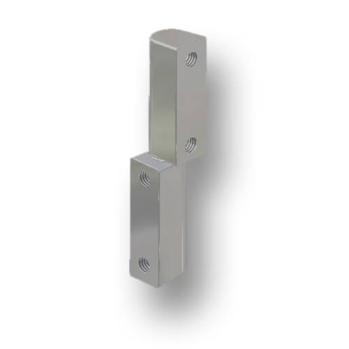 Charnière d'angle 180° Pr04 en inox 