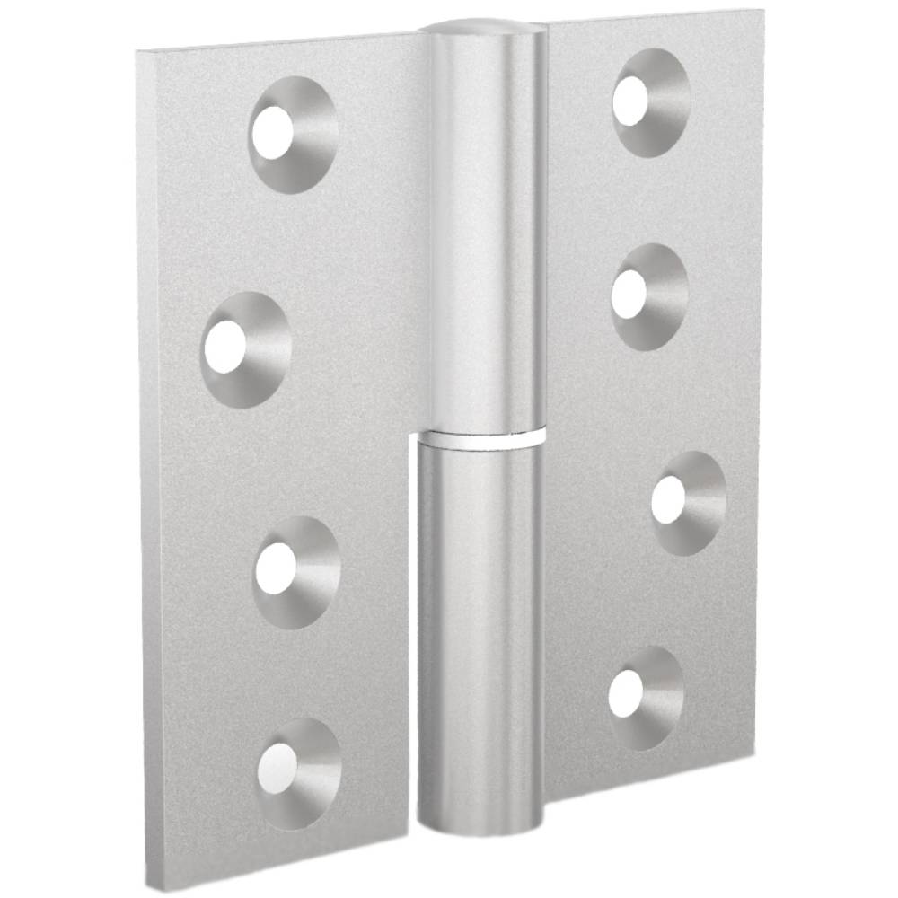 Aluminium lift off hinges 100 x 100 mm