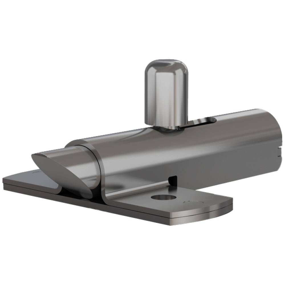 Slam latch in stainless steel bolt noseup"